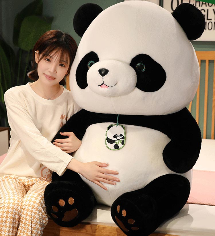 楽天市場】パンダぬいぐるみ 大きい パンダクッション ぬいぐるみ