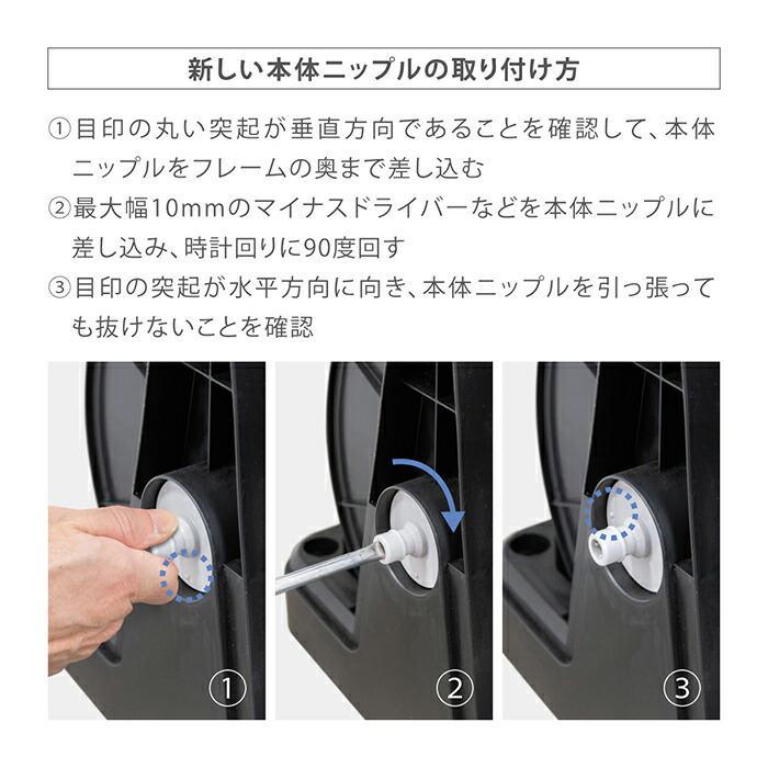 楽天市場】交換用部品 オーロラBOXY本体ニップルセット QRC201GY2