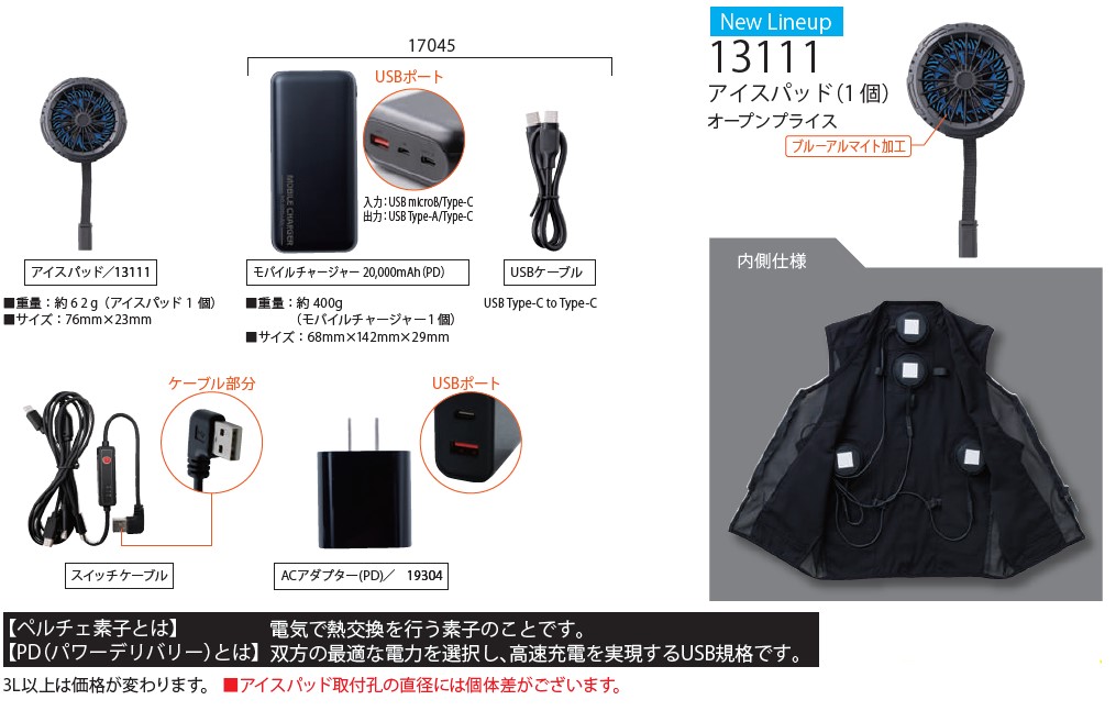 楽天市場】桑和 G.G. SOWA 13109 アイスパッド付き ベスト S～6Lサイズ