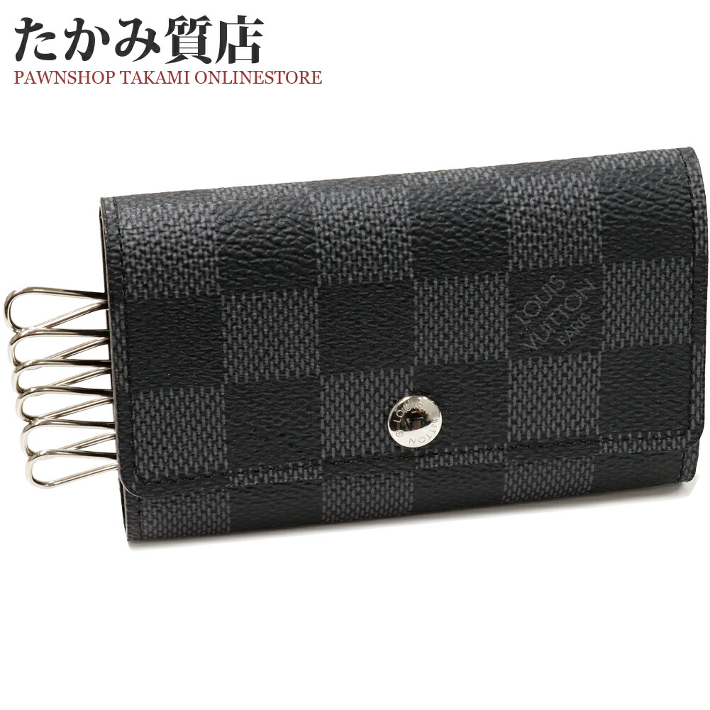 楽天市場】ルイヴィトン 6連キーケース ダミエグラフィット