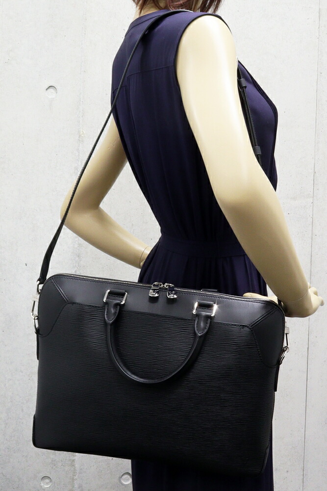 楽天市場】ルイヴィトン ブリーフケース ビジネスバッグ エピ ノワール