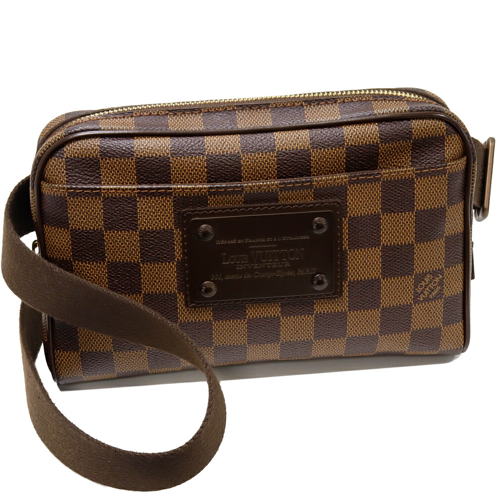 楽天市場】ルイヴィトン ボディバッグ ウエストバッグ ダミエ