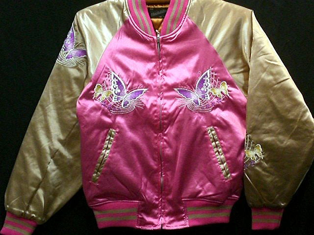 楽天市場】スカジャン 蝶刺繍 日本製本格刺繍 : takafuku 1915 楽天市場店