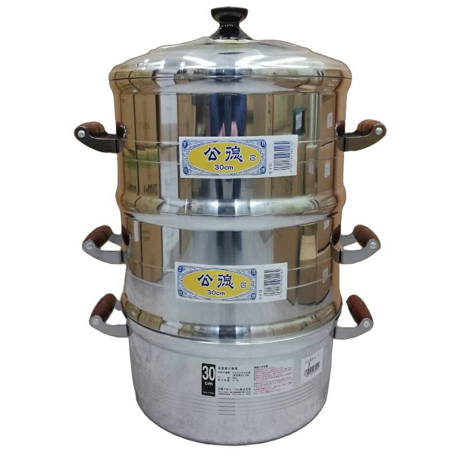 楽天市場】公徳セイロ (DX長生セイロ) デラックス 二重セット 30cm (蓋