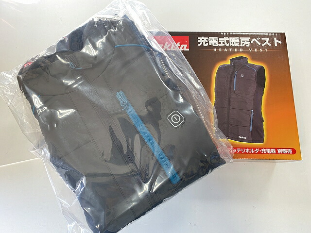 楽天市場】◎防寒服 □マキタ 充電式 暖房ベスト CV202DZ＋ケーブル