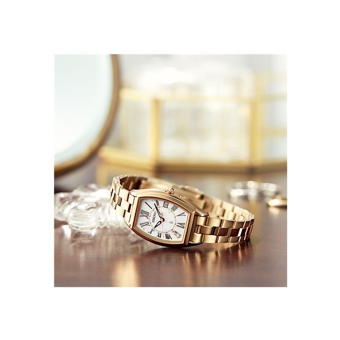 楽天市場】7時にダイヤ入り 白蝶貝ダイヤル SEIKO LUKIA セイコー