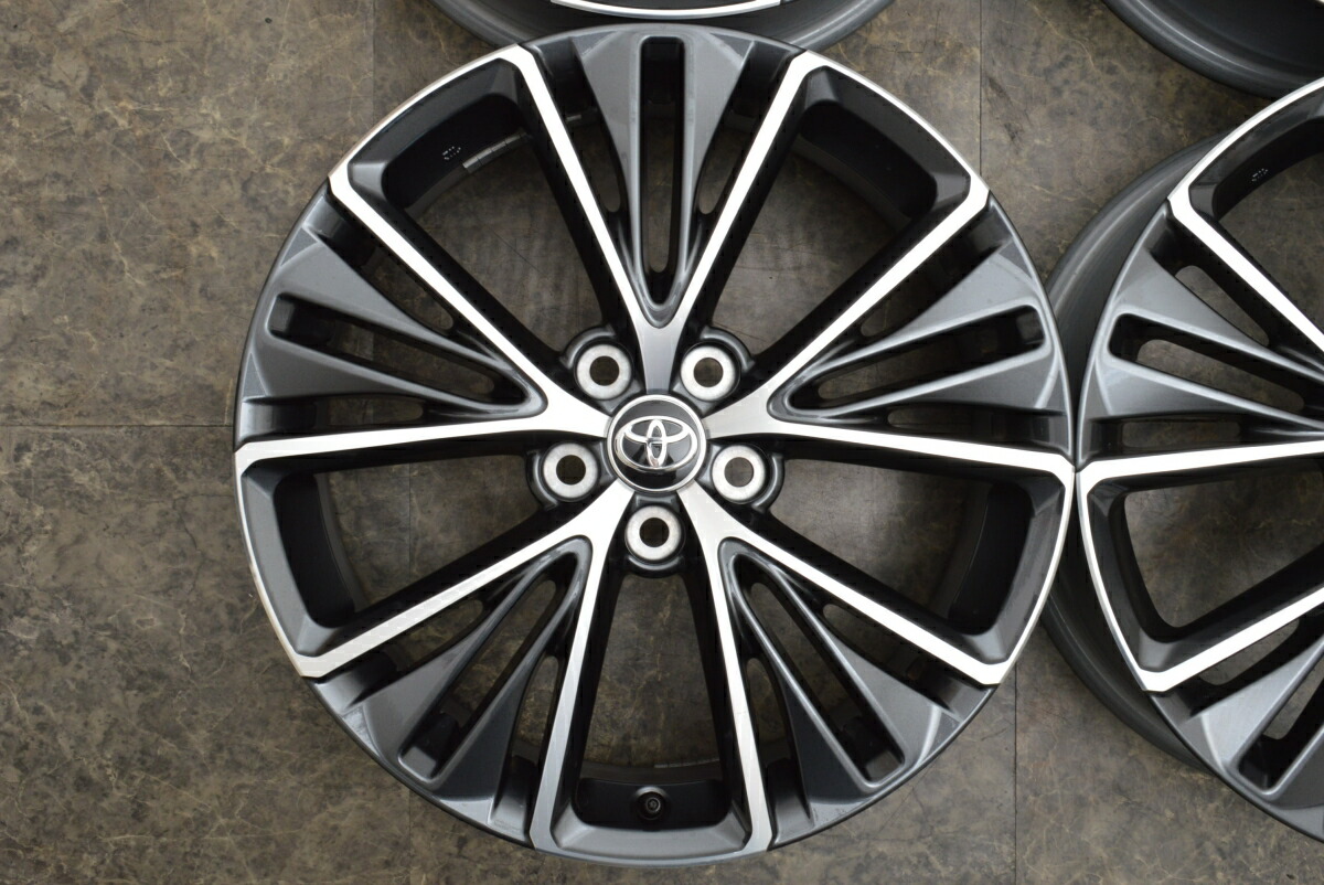 楽天市場】中古 ホイール トヨタ 純正 4本セット 19インチ 6.5J +40