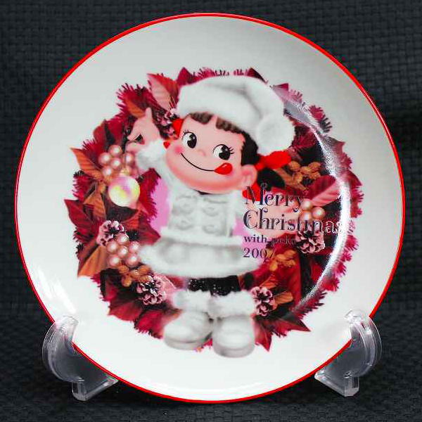 不二家 ペコちゃん ポコちゃん クリスマスプレート レアあり 25枚