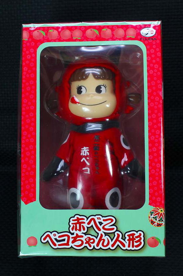 楽天市場】ぺこちゃん東北紀行人形赤べこペコちゃん人形【未開封