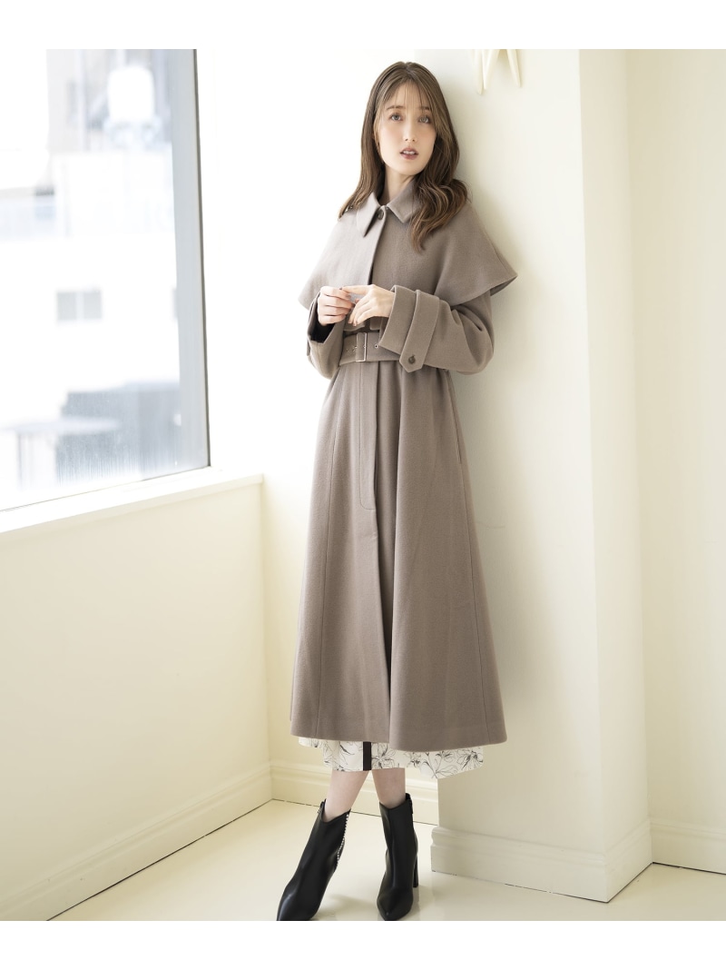 楽天市場】ケープカラーコート MISCH MASCH ミッシュマッシュ