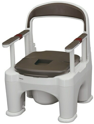 楽天市場】ポータブルトイレ 座楽 ラフィーネ（前後傾斜脚付き） 脱臭