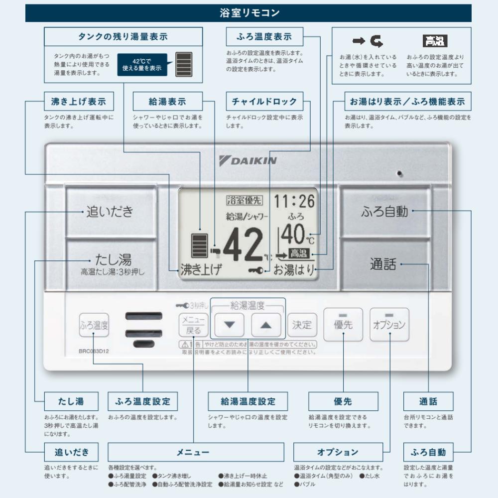 楽天市場】【地域に拠りあす楽在庫あり】ﾀﾞｲｷﾝ BRC083D1 2022年