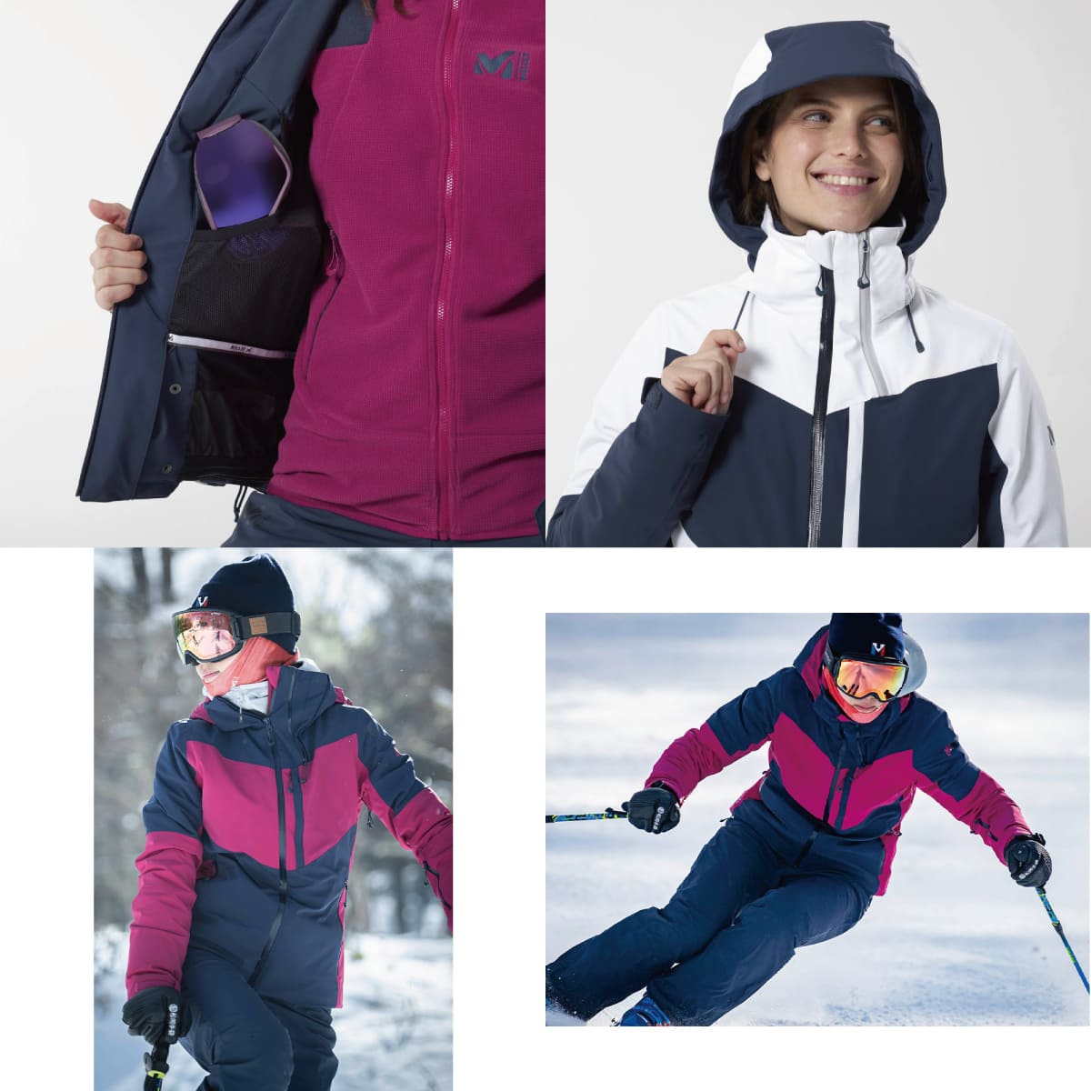 楽天市場】スキーウェア レディース スキージャケット ミレー MILLET