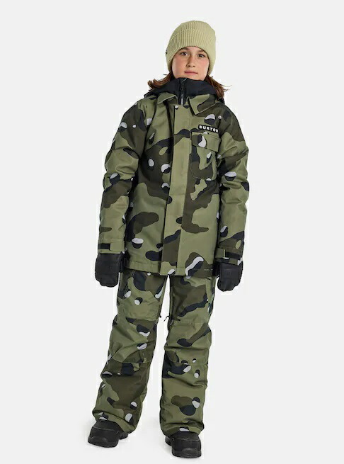 BURTON カモフラ スノボウェア サイズ140 Burton キッズ スノボード