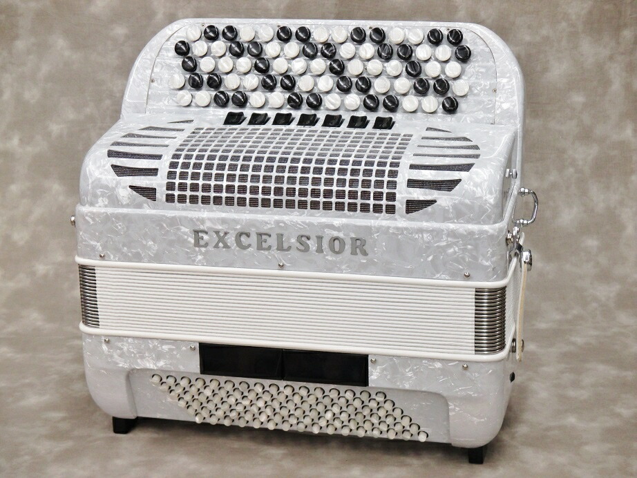 楽天市場】Excelsior 696 [color:White] 【アコーディオン】 : 谷口