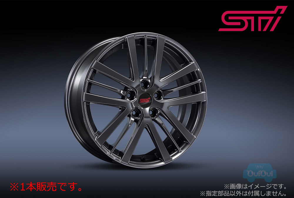 楽天市場】SG217FN010【スバル純正】STI アルミホイールセット18インチ