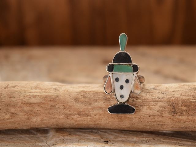 楽天市場】Vintage Indian Jewelry ズニ族 マルチインレイ