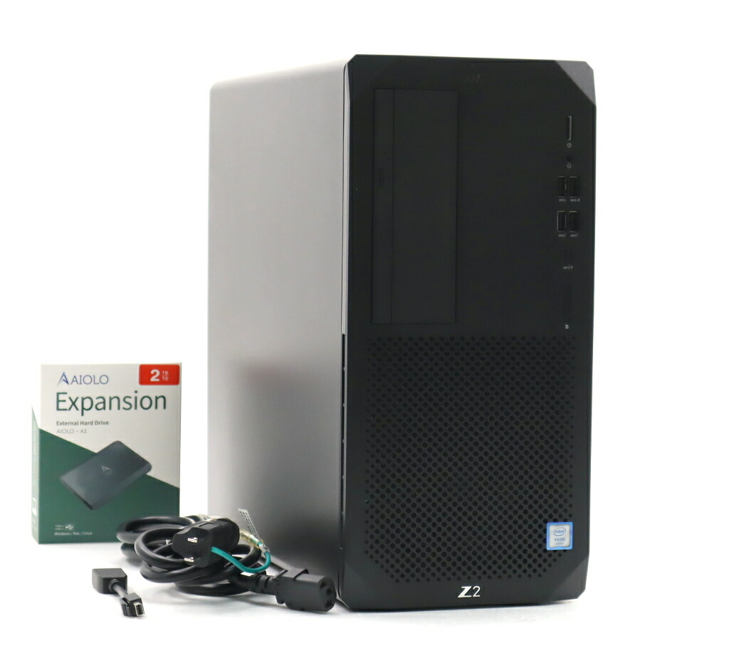 楽天市場】hp Z2 Tower G5 Xeon W-1250P 4.10GHz 16GB 1TB(Z Turbo