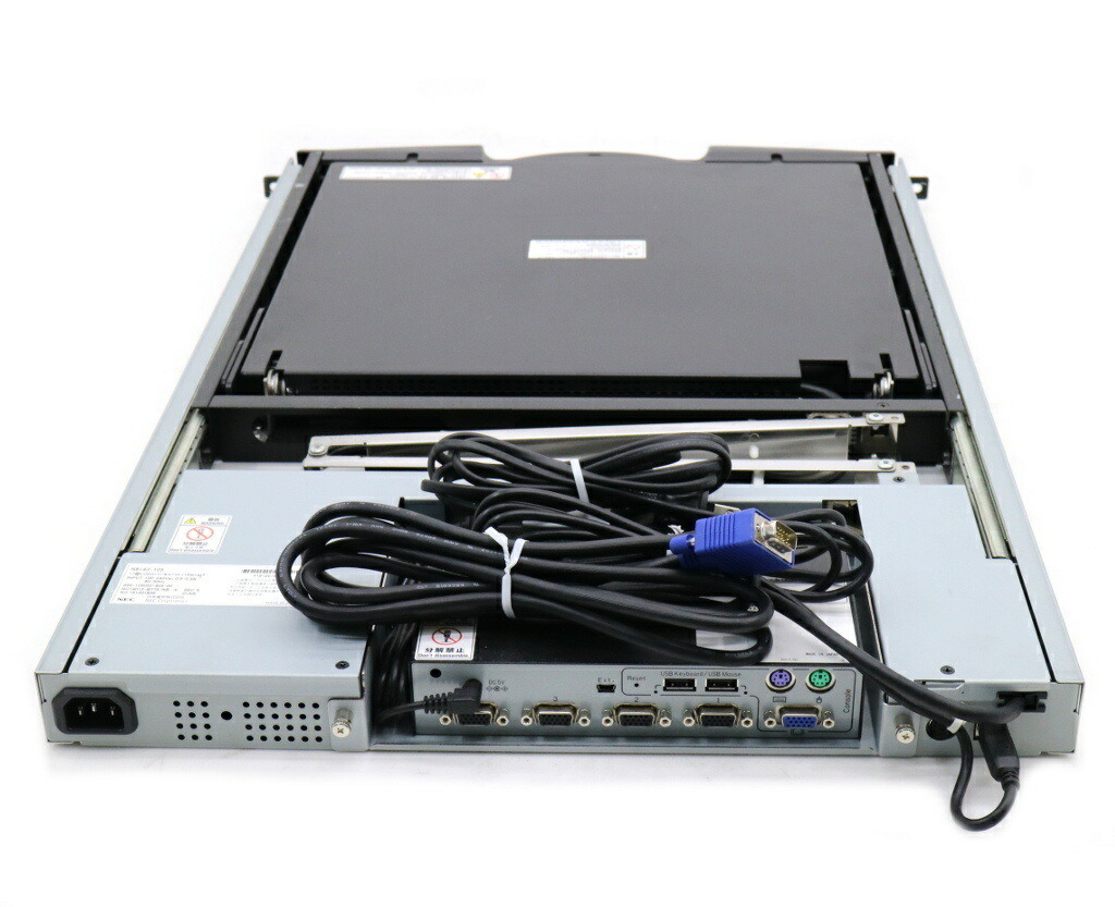 楽天市場】NEC サーバースイッチユニット搭載17インチLCDコンソール