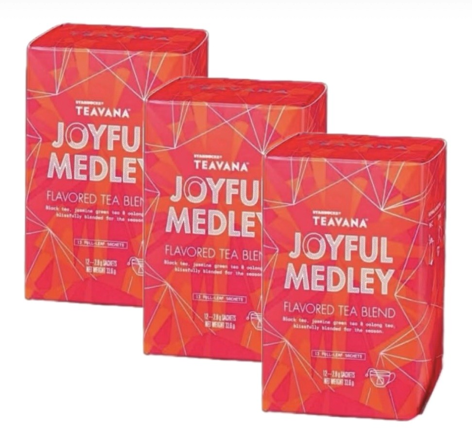 楽天市場】3箱セット スターバックス ティバーナ ジョイフルメドレー 1