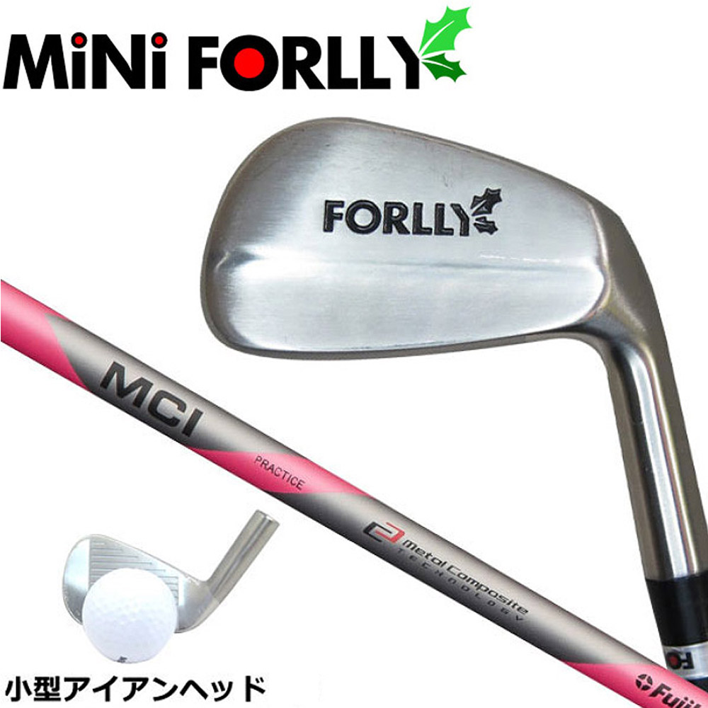 楽天市場】ボールを打てるスイング練習アイアン mini FORLLY 各番手に