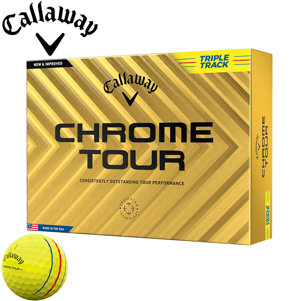 楽天市場】キャロウェイ CHROME TOUR トリプル・トラック ボール 2024