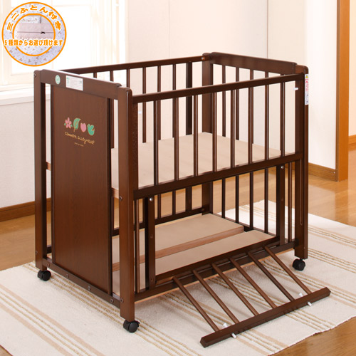 楽天市場】【ミニふとん付き】キンタロー 収納付きベビーベッド ミニ