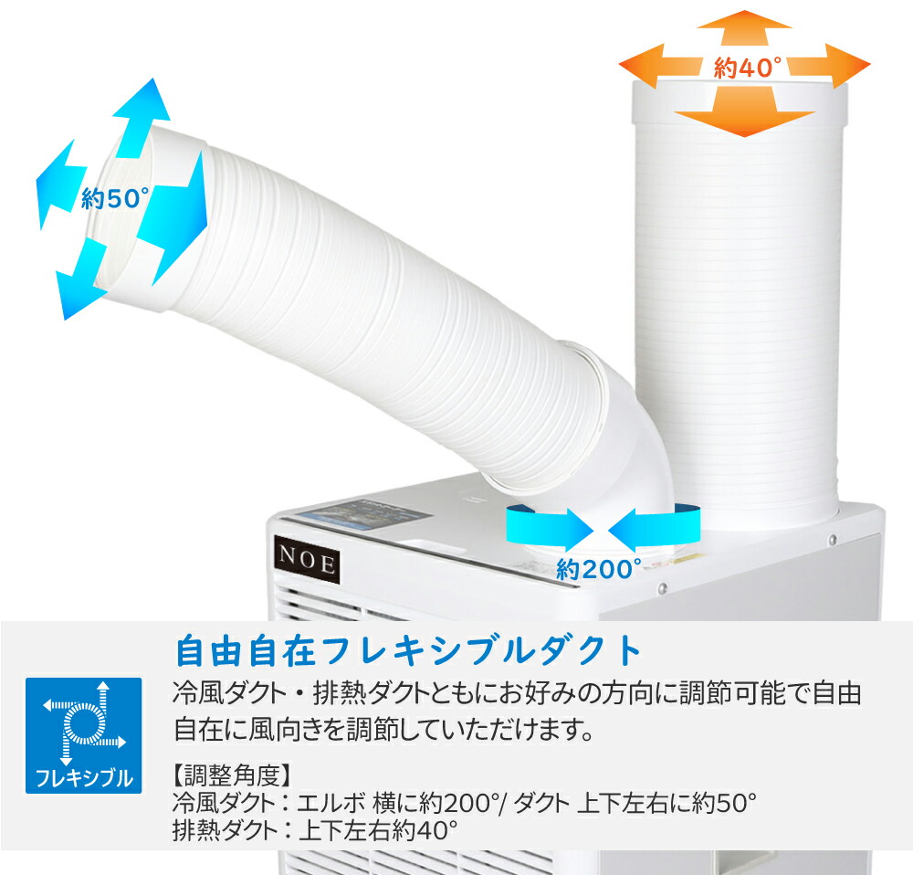 楽天市場】スポットクーラー 業務用 工事不要 クーラー スポット