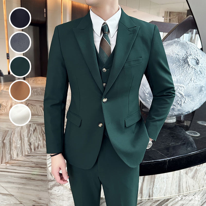 楽天市場】全5色 メンズスーツ フォーマルスーツ 披露宴 セレモニー