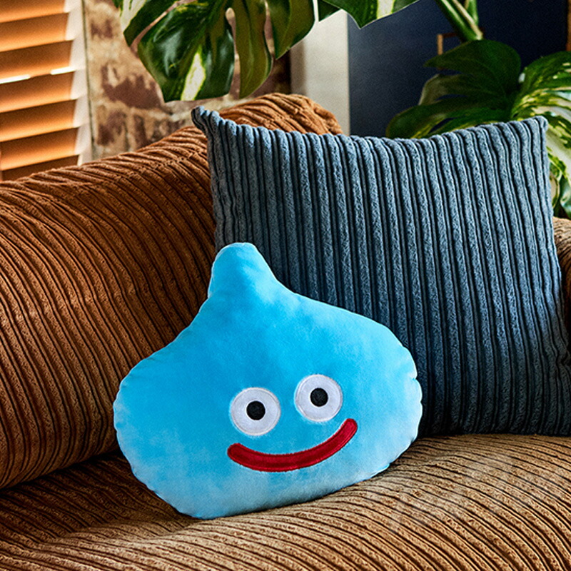 楽天市場】ドラゴンクエスト スマイルスライム クッションブランケット