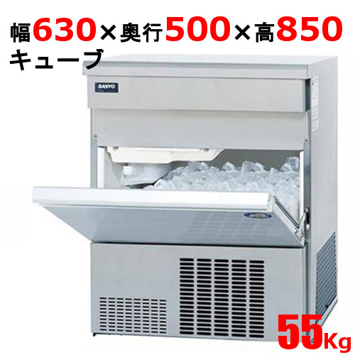 楽天市場】SIM-AS5500【パナソニック】キューブアイス製氷機55kg 幅630