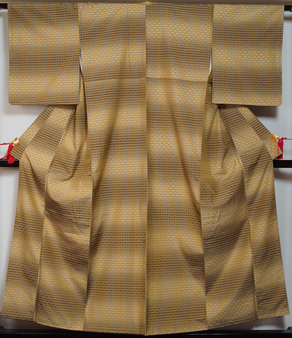 楽天市場】紬 未使用品 伝統工芸士 根津儀一 伝統的工芸品 幻想華織