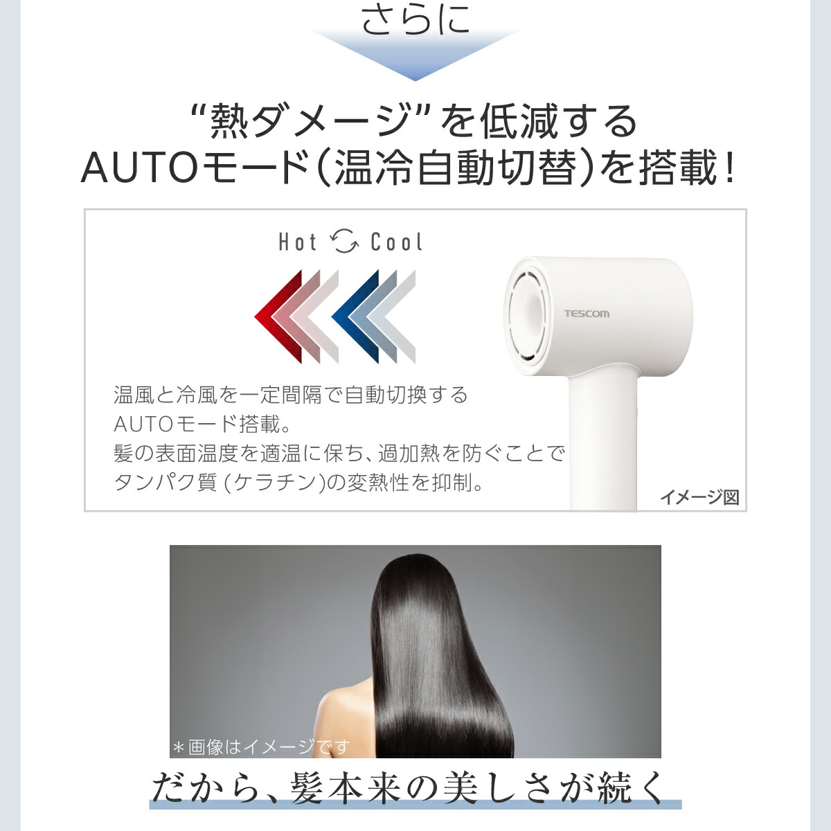 楽天市場】【P5倍 3/1限定】 ドライヤー 速乾 テスコム 公式 マイナス