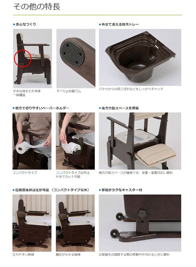 楽天市場】パナソニック エイジフリー 家具調トイレ 座楽 ベーシック