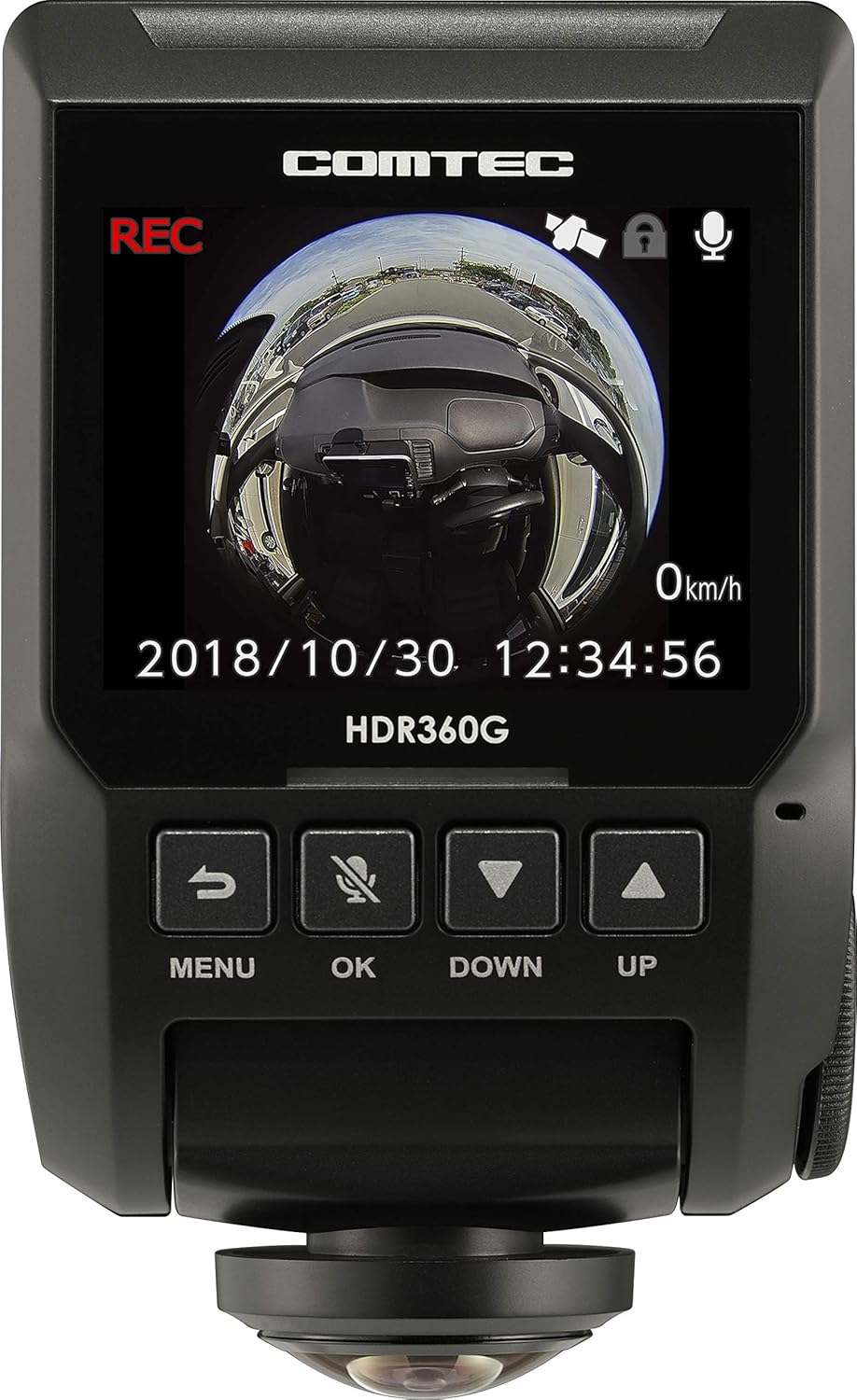 楽天市場】○ コムテック 360度全方向対応ドライブレコーダー HDR360G
