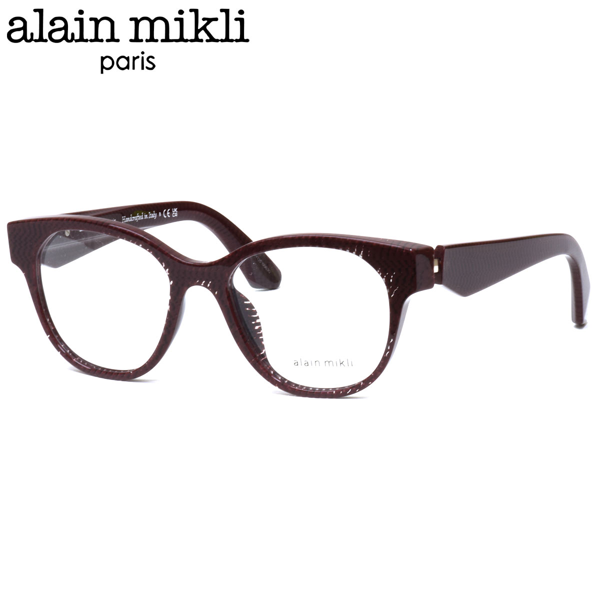 楽天市場】アランミクリ A03526 003 50 メガネ alain mikli ボルドー