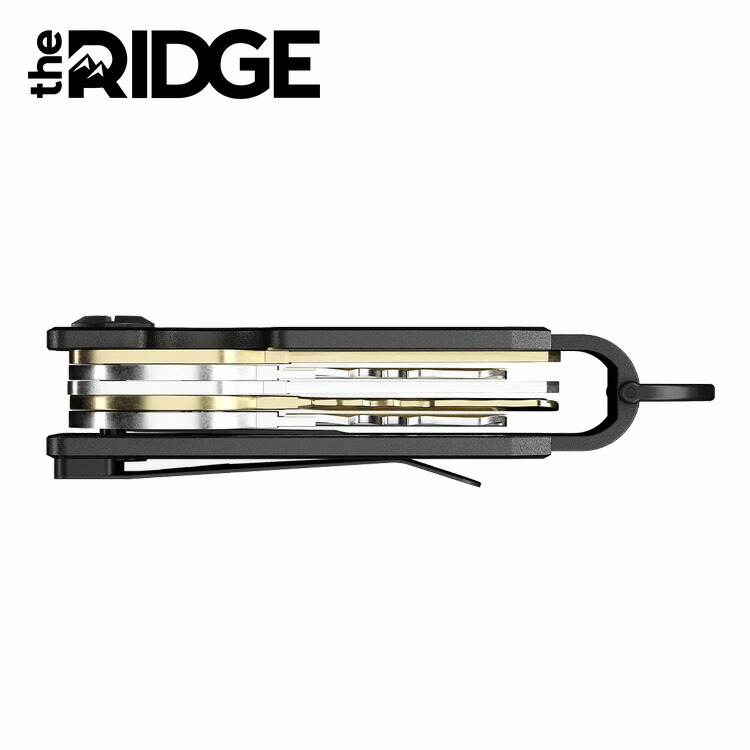 楽天市場】[ザ リッジ] アルミニウム キーケース ガンメタル the RIDGE