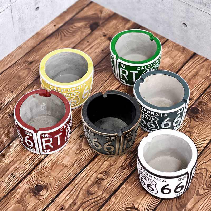 楽天市場】アメリカン雑貨 ルート66 灰皿 ガーデニング 植物 ポット