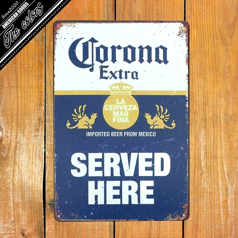 楽天市場】アメリカン雑貨 サインプレート ブリキ看板 ビール ガレージ