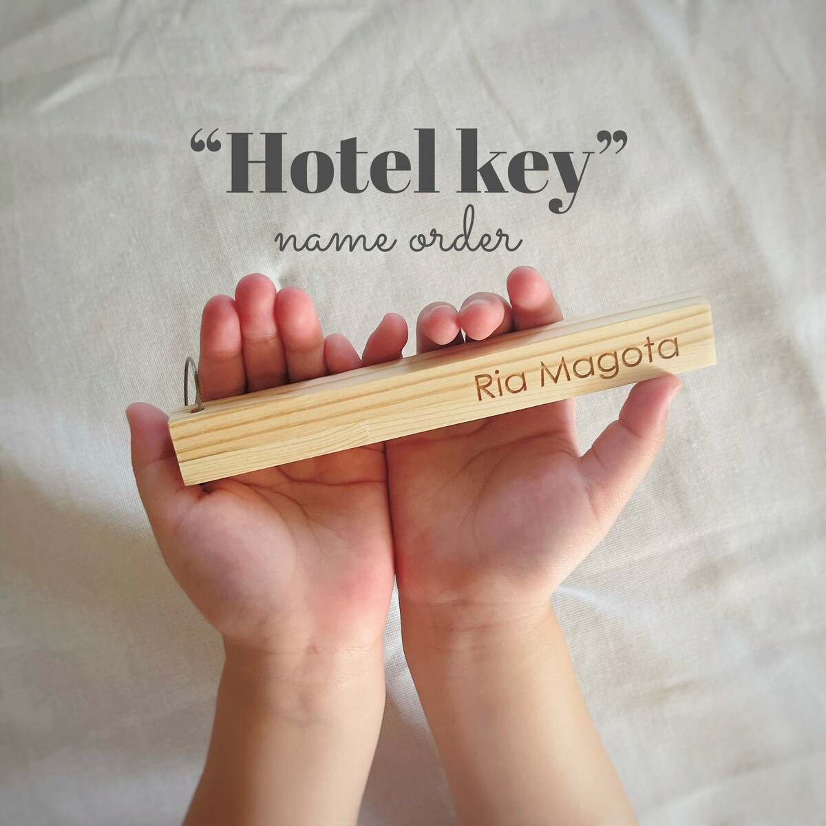 楽天市場】ホテルキー 木製キーホルダー 席札 名入れ無料 木製席札 席