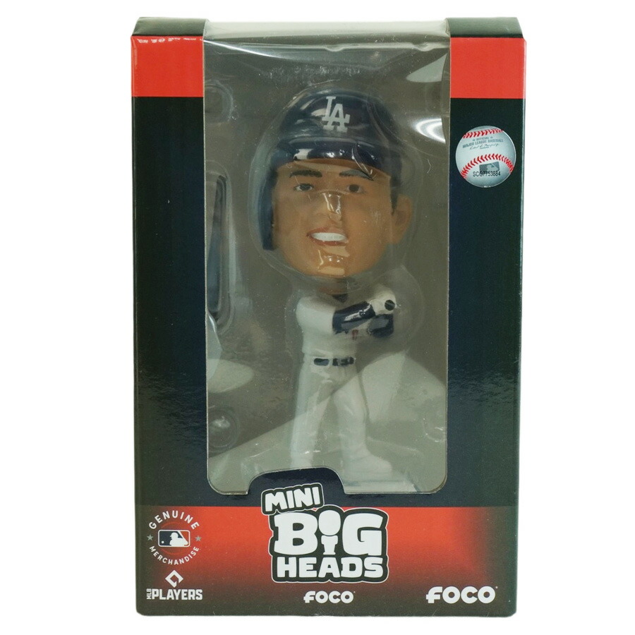 楽天市場】大谷翔平 ボブルヘッド 4.5インチFOCO MLB MINI BIG HEADS