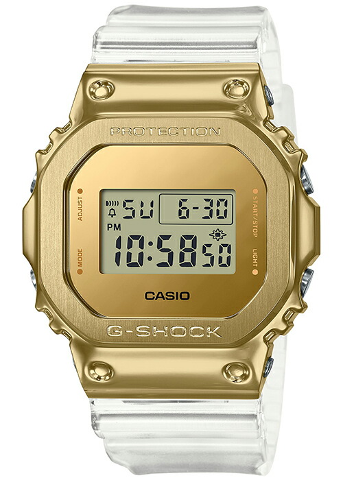 楽天市場】G-SHOCK Metal Covered GOLD INGOT スケルトン GM-5600SG