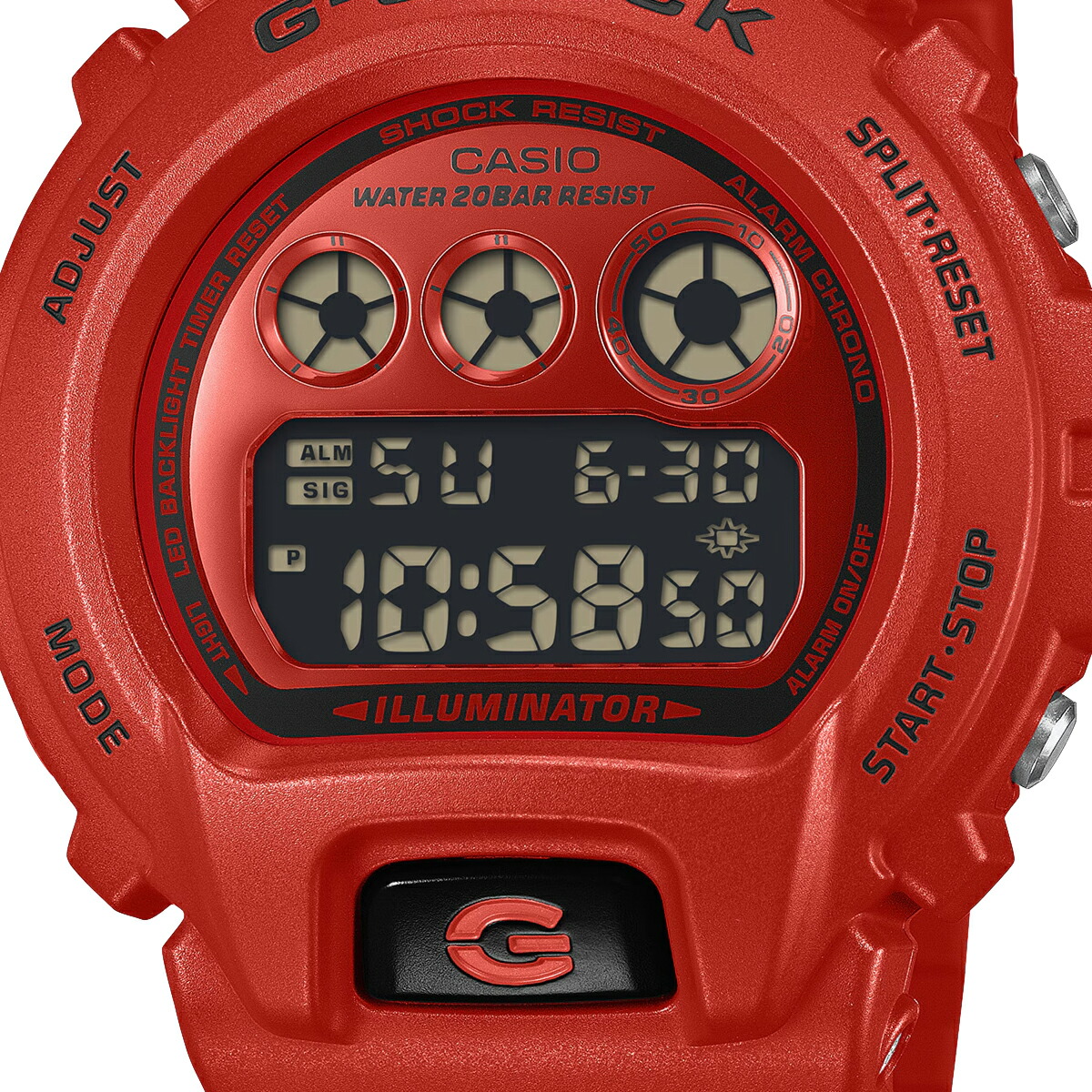 楽天市場】G-SHOCK アイコニック スタイルズ レッド ブラック