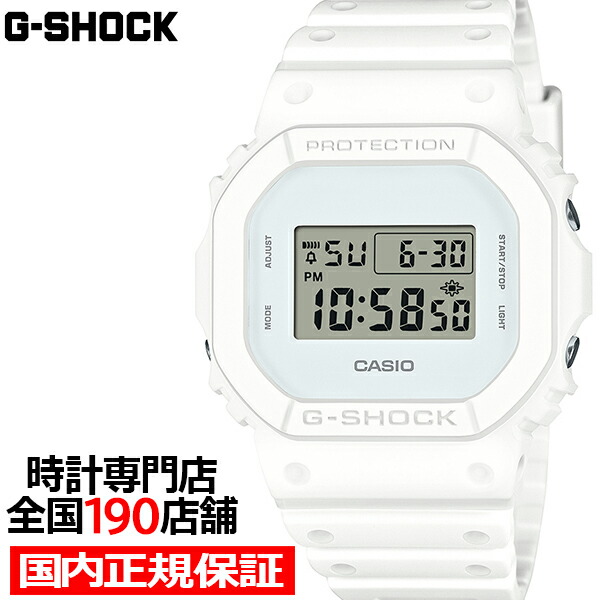 楽天市場】G-SHOCK WHITE ON WHITE ホワイトオンホワイト DW-5600WW