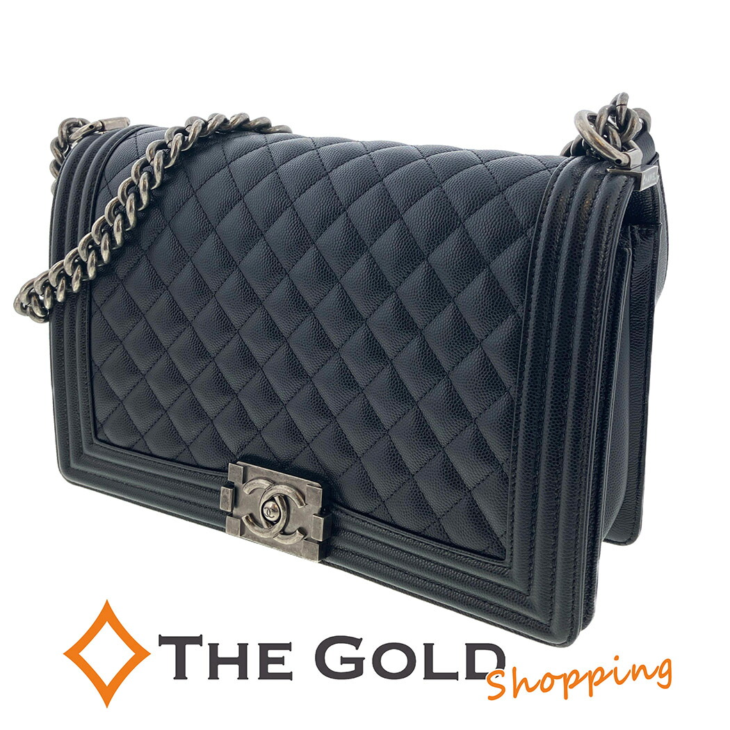 楽天市場】CHANEL☆ ボーイシャネル チェーンショルダーバッグ ラージ