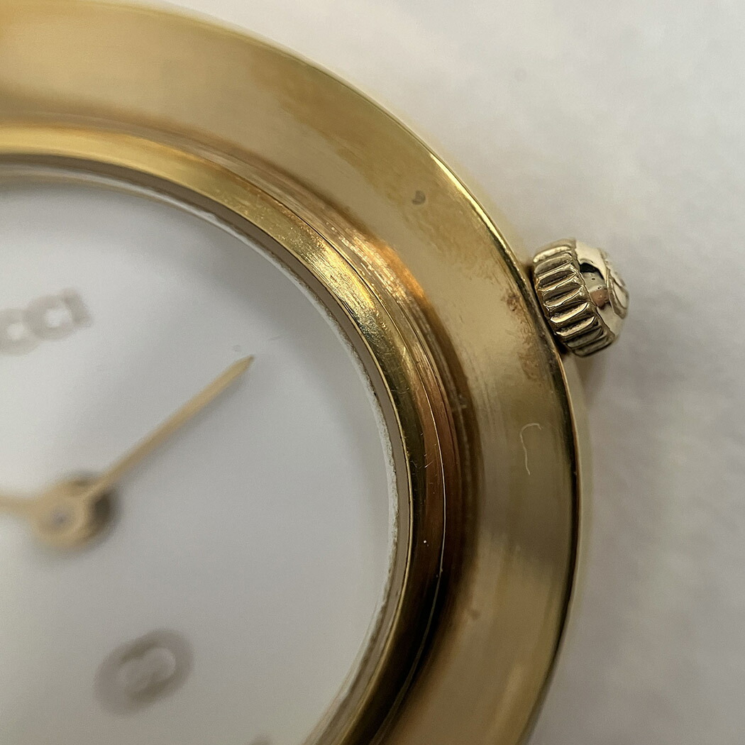 楽天市場】GUCCI チェンジベゼルウォッチ 1100-L 電池交換済 クォーツ