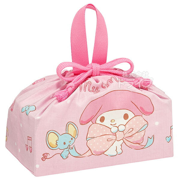 マイメロディ マイメロ vivitix 限定 いっぱいリボン 巾着 新品タグ