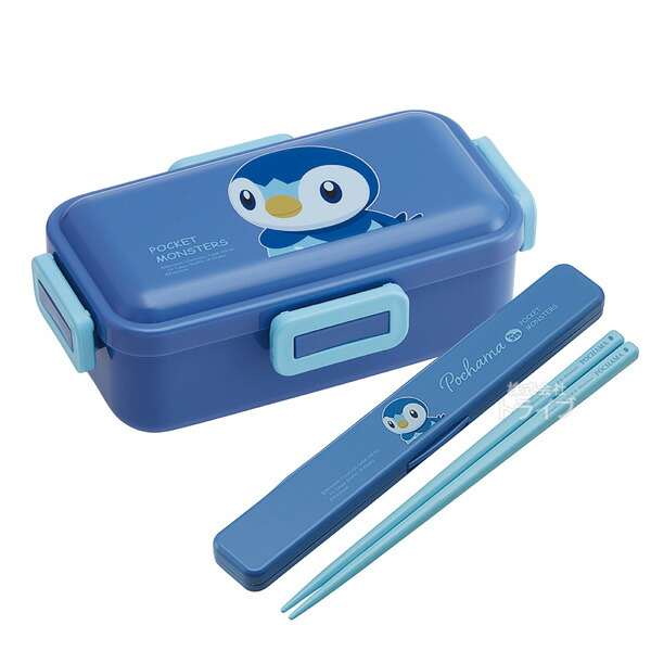 楽天市場】ポケモン ポッチャマ 抗菌 4点ロックお弁当箱 箸＆箸箱