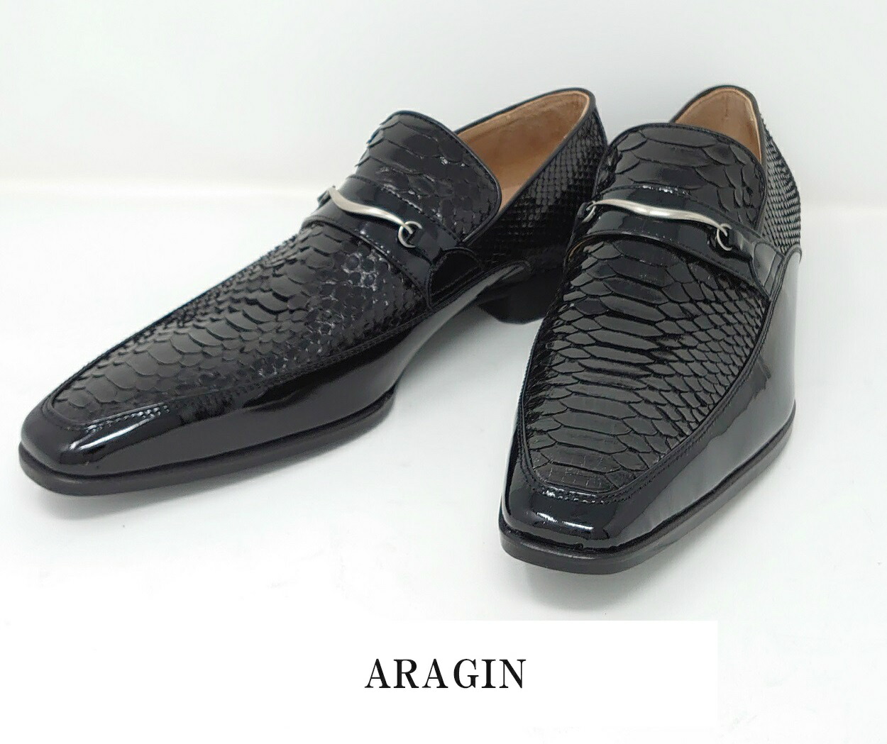 楽天市場】日本製 本革 蛇 ヘビ革 パイソン メンズシューズ エナメル