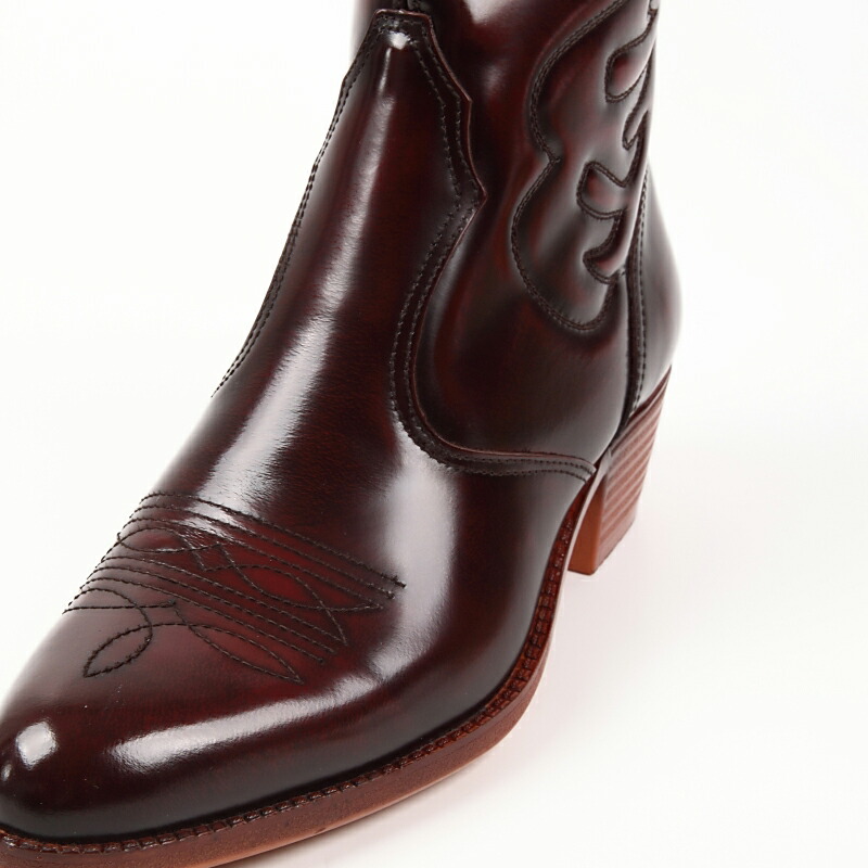 楽天市場】限定生産 幅広5E ウエスタンブーツ 本革 日本製 ショート